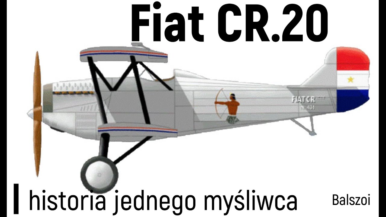 Fiat CR.20 | historia jednego myśliwca