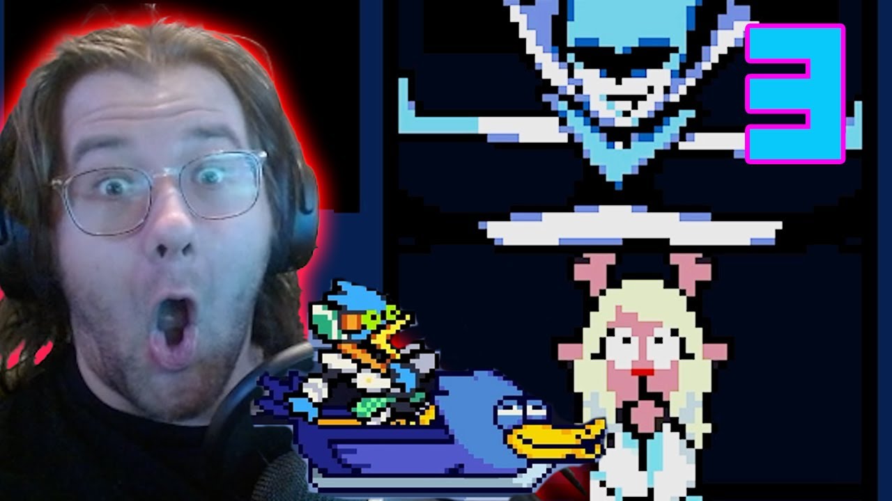Я ТАК НЕНАВИЖУ БЕРДЛИ! - Deltarune, глава 2, часть 3 | Деку играет впервые