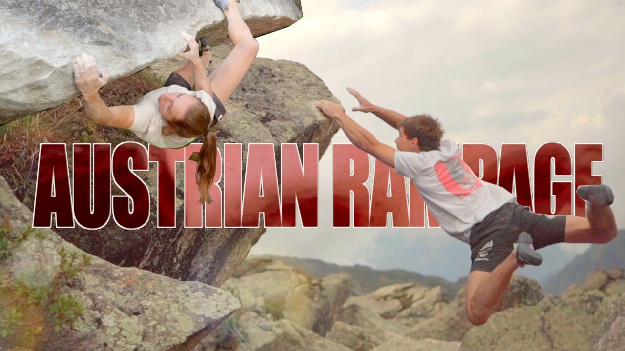 Austrian rampage (Bouldering in Austria 7C to 8B+)