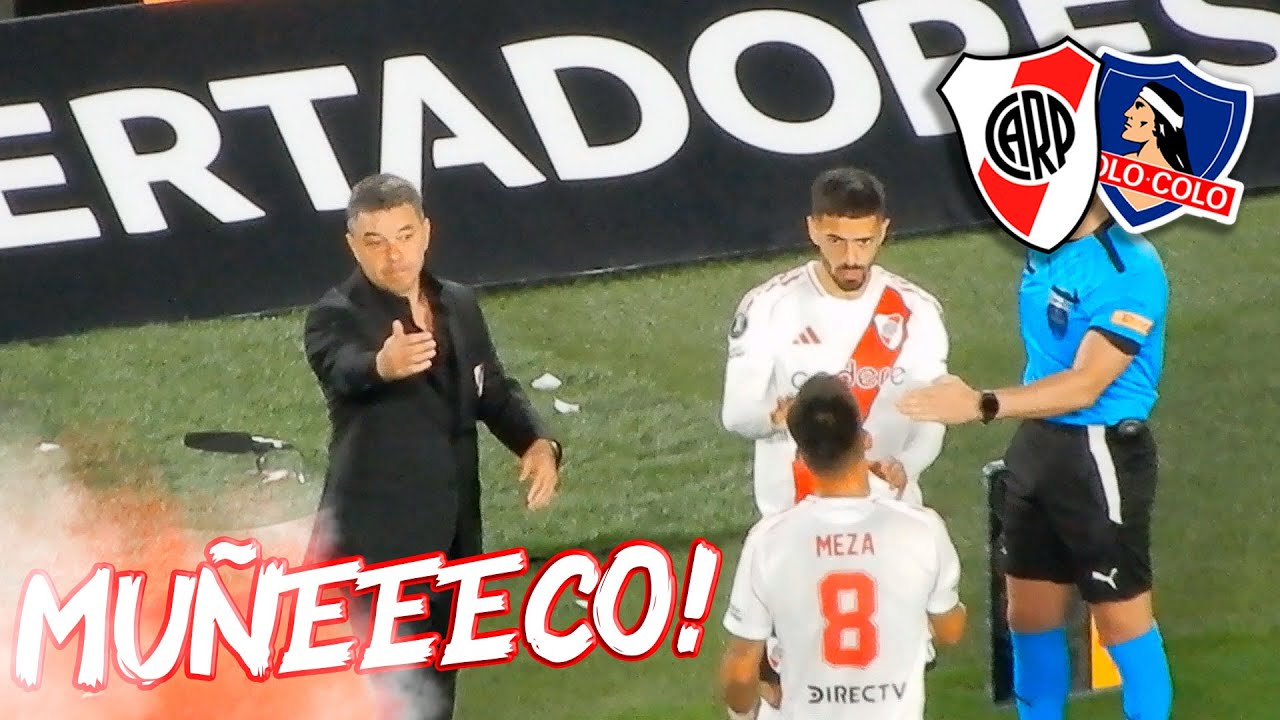 💪OVACI&Oacute;N a GALLARDO + ENTRA LANZINI | River 1 Colo Colo 0