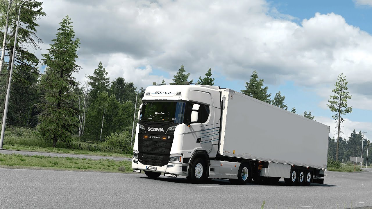 SCANIA 500S SUPER | Pov driving in Norway | ETS2 1.57 | MOZA R5