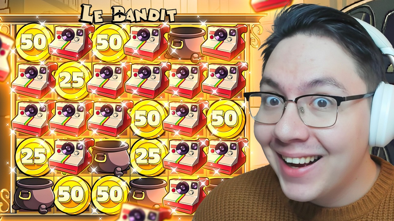 I SPUN IN A GIANT BONUS on Le Bandit