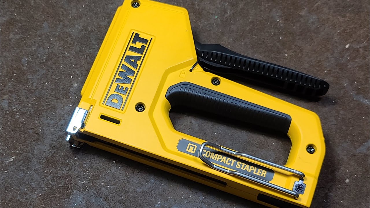 DeWalt Compact Die Cast Stapler Review