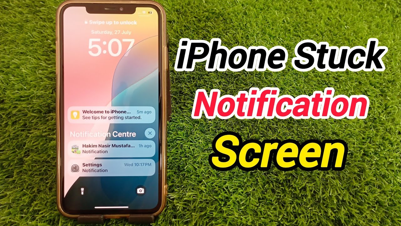 Как исправить iPhone, если он завис на экране уведомлений