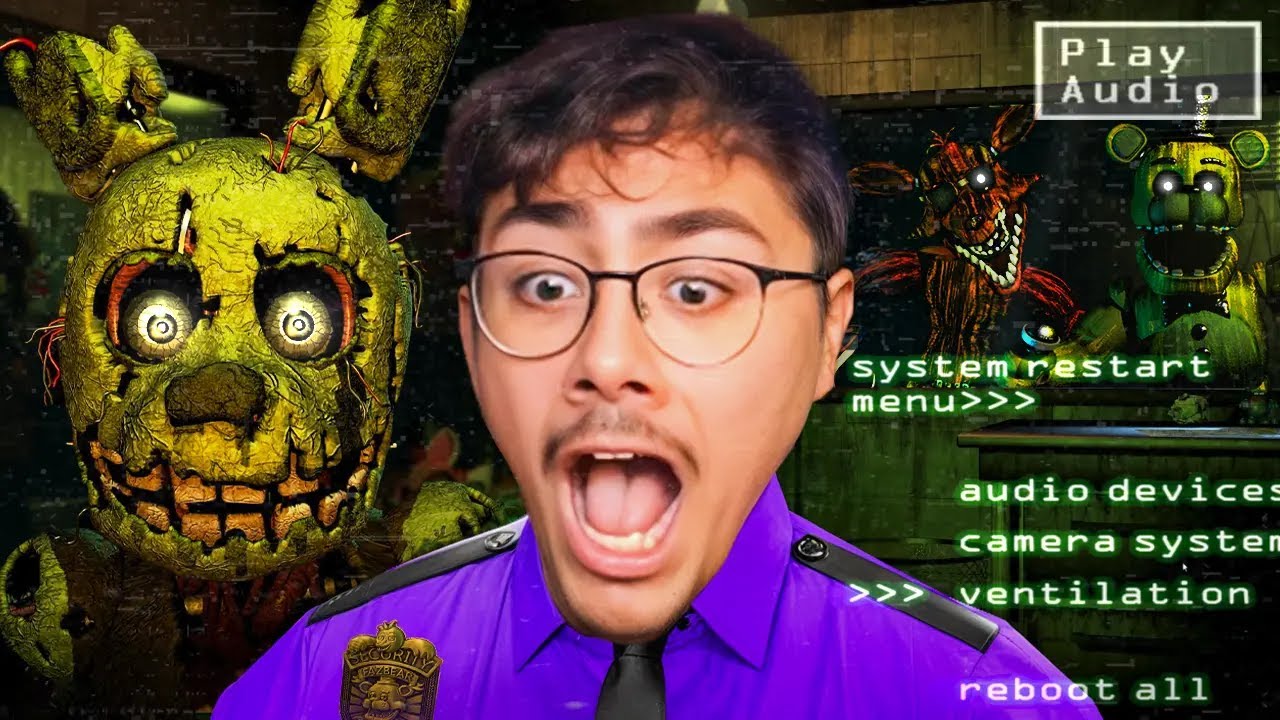 Mi Primera vez Jugando FNAF 3 (por fin)