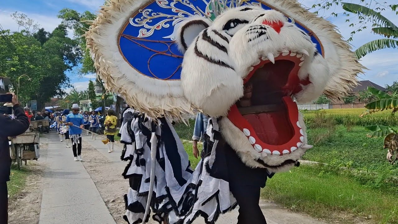 Super Meriah‼️ Pawai Barongan JMP Drumband Haflah TPQ MADIN DARUSSALAM 2 NGRAMUT MENDURAN 