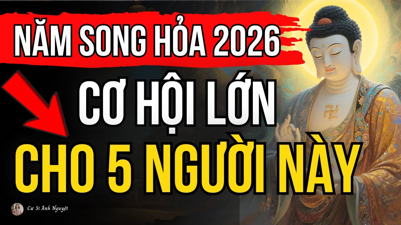 Năm Song Hỏa 2026 “Ưu Ái”, Mở Ra Cơ Hội Cho 5 Nhóm Người Được Chọn Này | Cư Sĩ Ánh Nguyệt