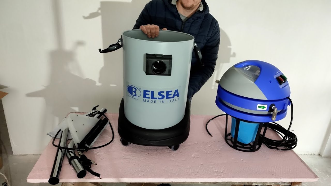 Aspirator injectie extractie cu spalare  ELSEA Aspirator WPV 125 - curatare spalare tapiterie auto