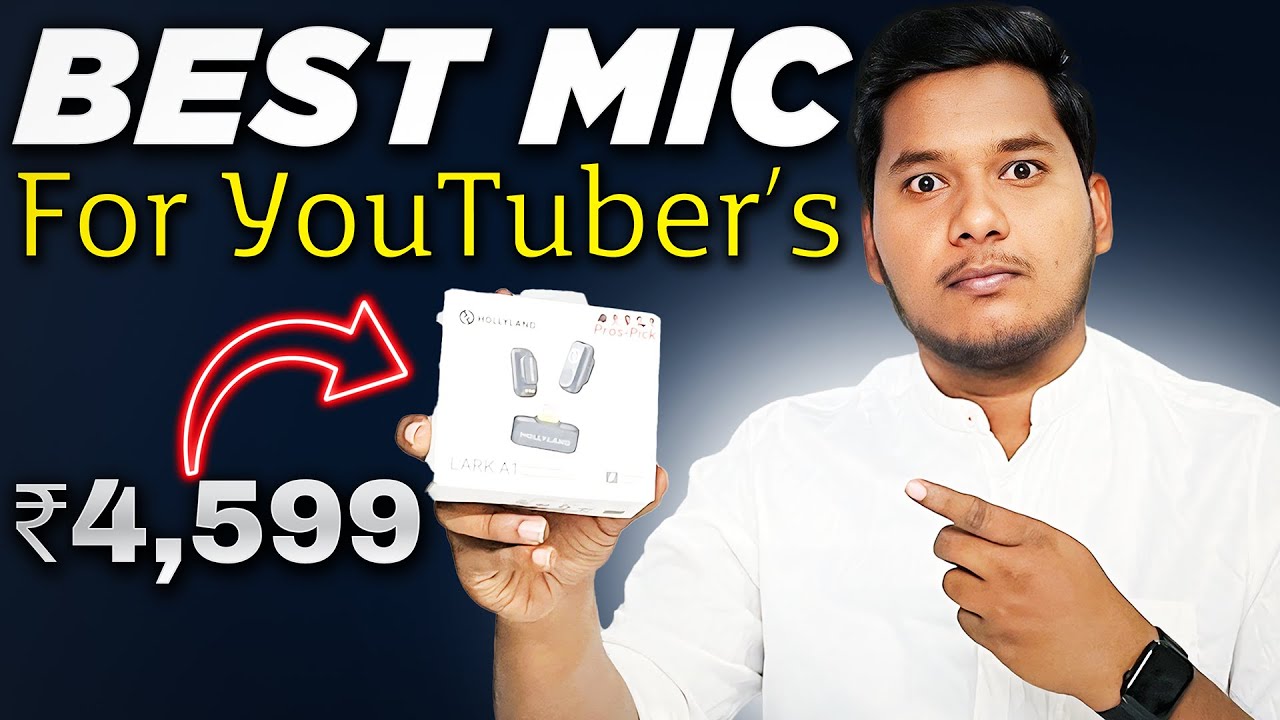 Best MIC for YouTuber's 🔥🔥 | Hollyland Lark A1 Unboxing and Initial Impressions | In Telugu