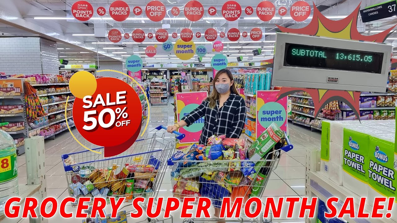 GROCERY SUPER MONTH SALE! Up to 50% OFF & Bundle Promo (Family Bi-Weekly Budget) Daming Naka SALE!