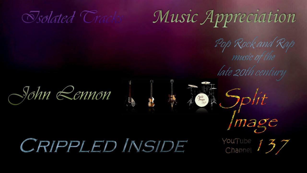 John Lennon - Crippled Inside (isolated tracks)