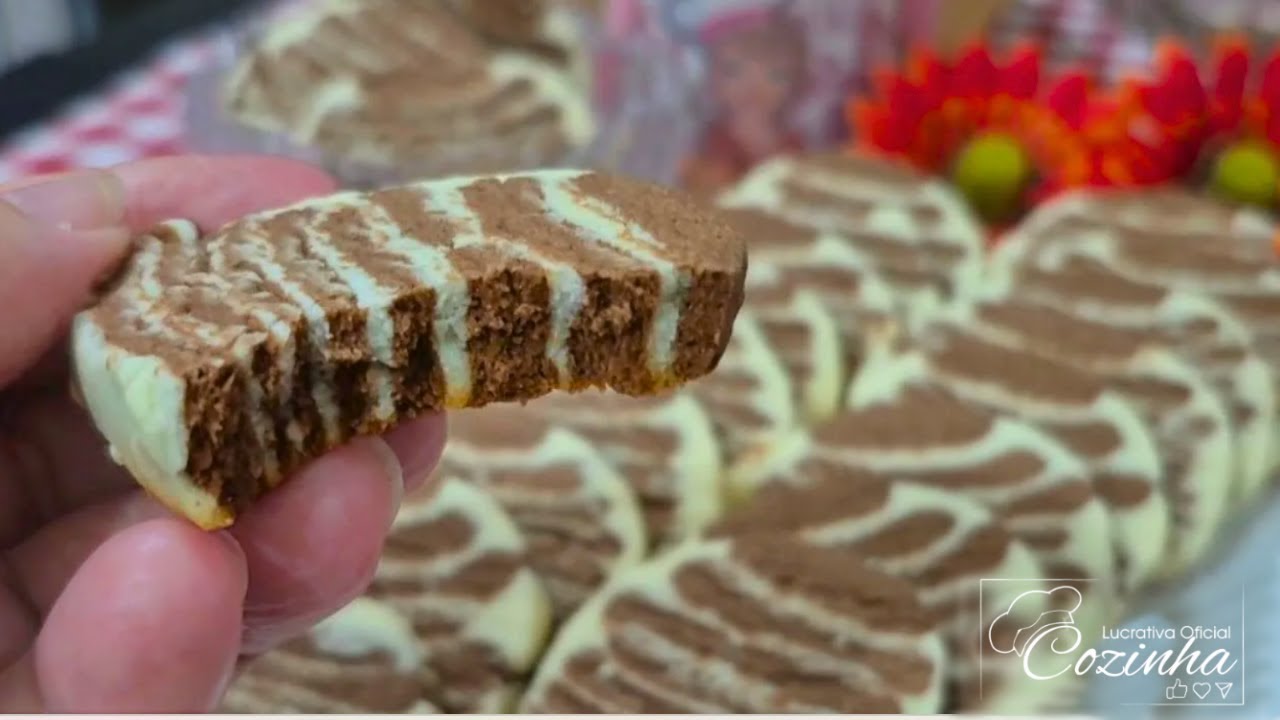 SÓ 4 INGREDIENTES! BISCOITO DE MAIZENA COM LEITE CONDENSADO