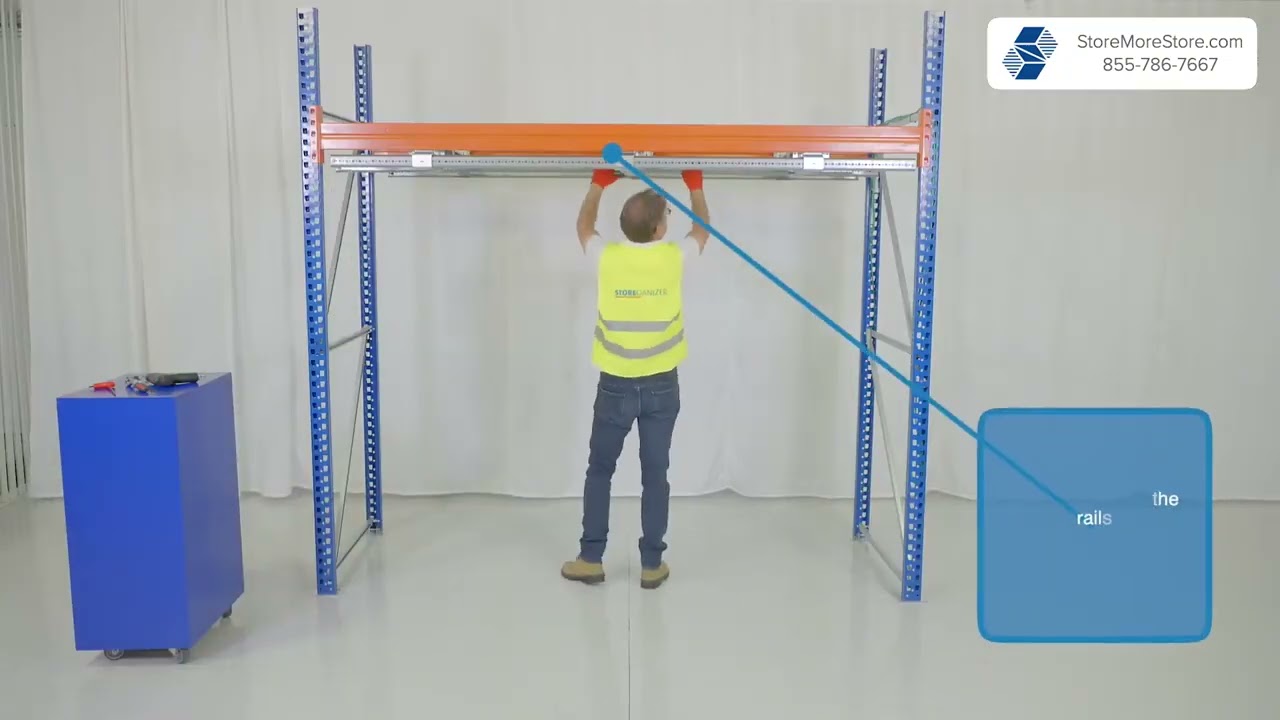 Maximize Warehouse Space with Under Pallet Rack Sliding Organizers