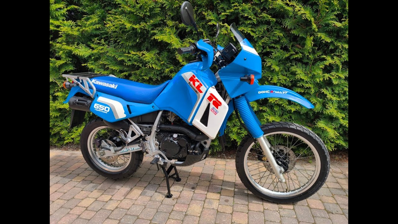 Kawasaki KLR 650. 1988 r z Niemiec, oryginał