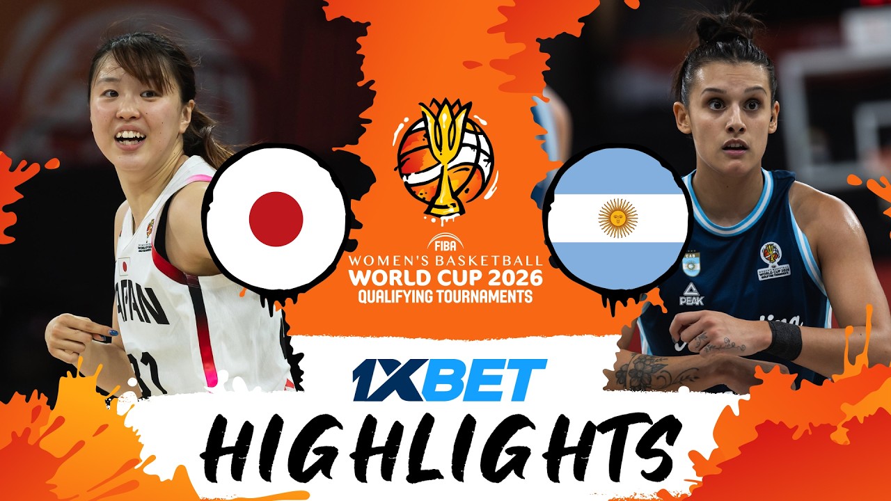 Japan 🇯🇵 v Argentina 🇦🇷 | Highlights | #FIBAWWC 2026 Qualifying Tournament