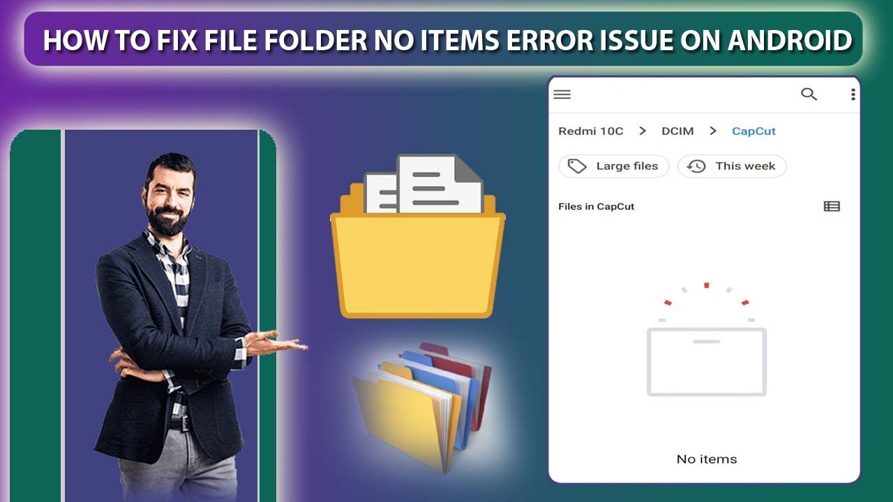 How to fix File Folder No Items Error on Android Phone | File Folder No Items Error Problem Solved