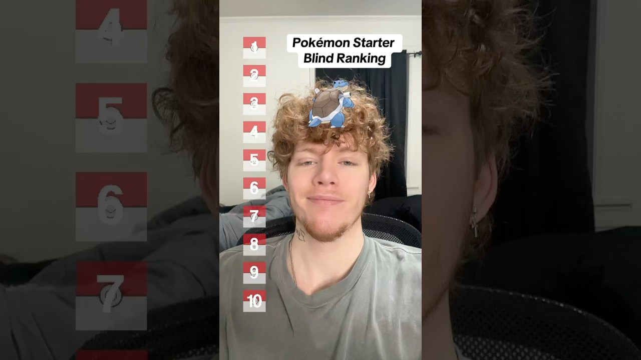Pokémon Starter Blind Ranking! 