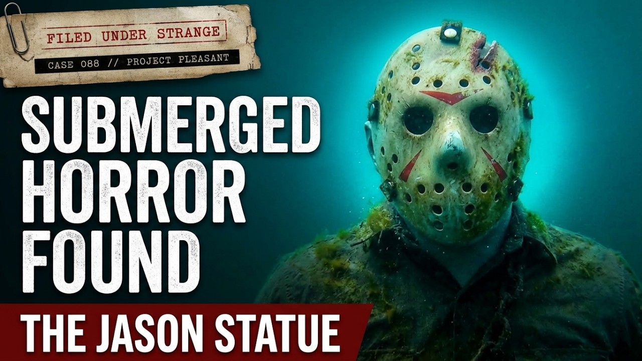 Exploring the Mysterious Underwater World of Lake Pleasant | Jason Voorhees Statue Found! #jason