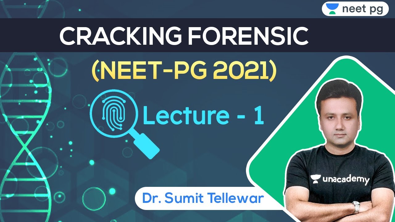 Cracking Forensic L1 | Overview of Indian legal system | Unacademy NEET PG | Dr. Sumit Tellewar