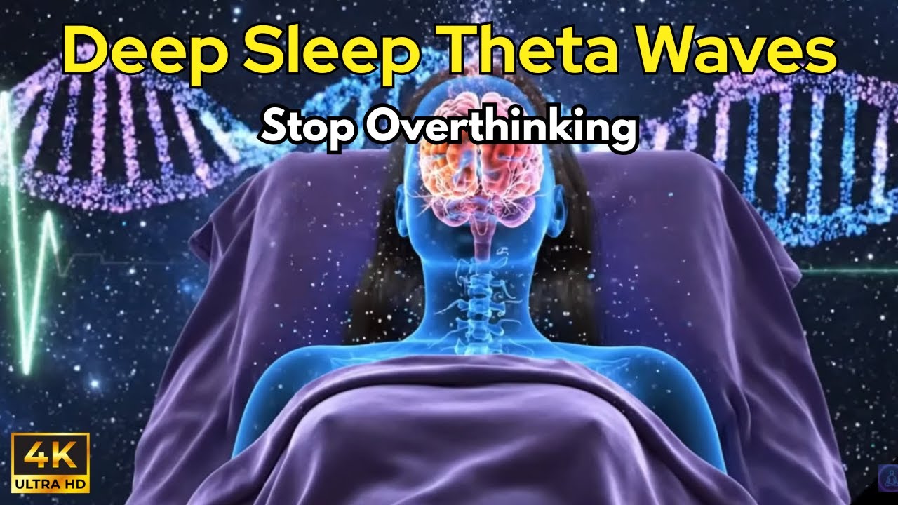Deep Sleep Theta Waves: Stop Overthinking, Quiet the Mind, Heal While You Rest