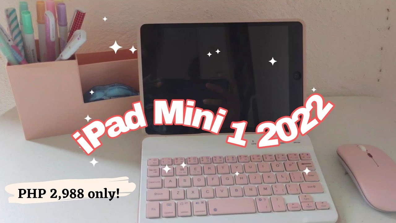 Unboxing iPad Mini 1 from Shopee in 2022 with Accessories | Princes Aisporna