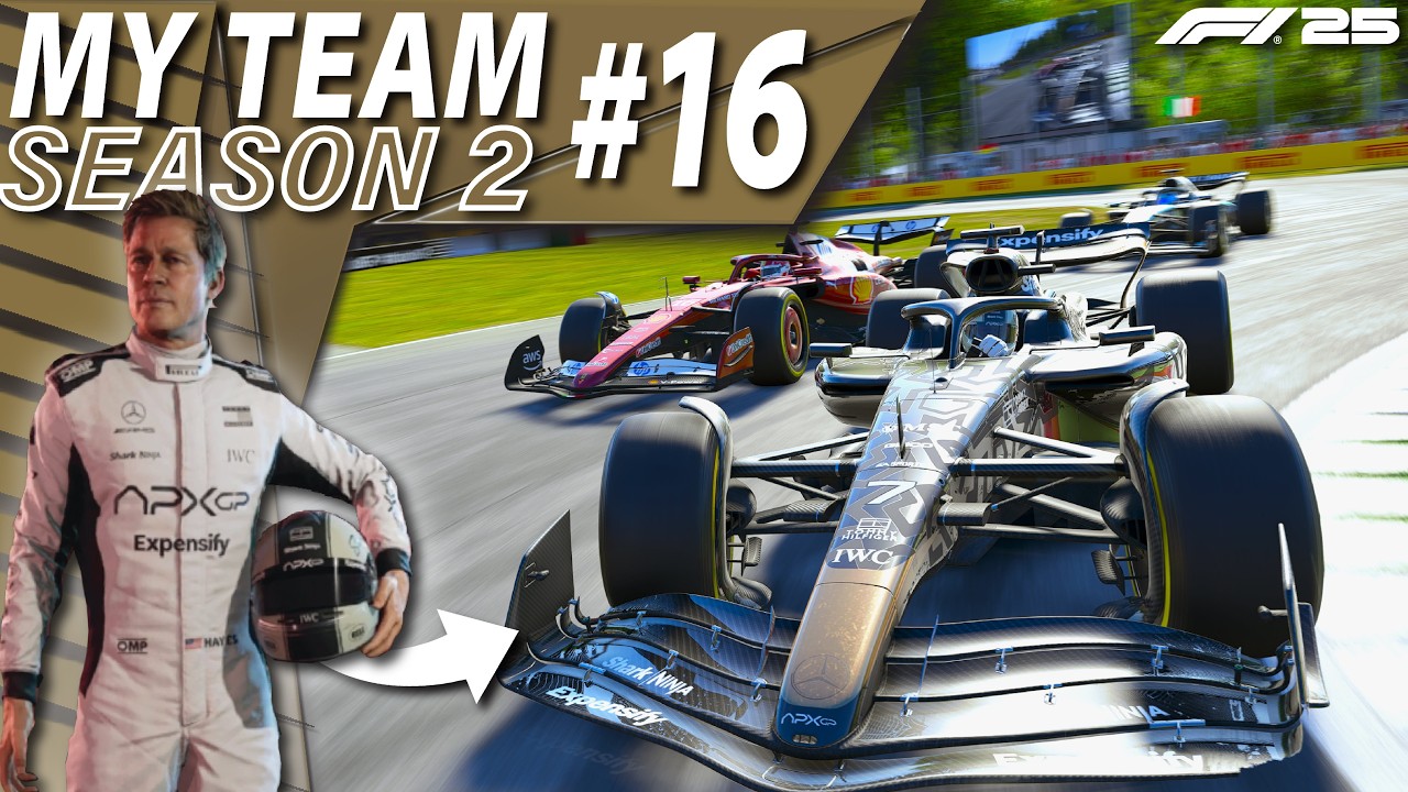 Can BRAD PITT Make Enough Moves in MONZA?