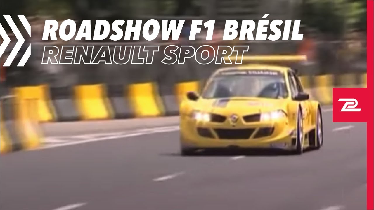 DRIVING EVOLUTION / Renault F1 Roadshow - Br&eacute;sil