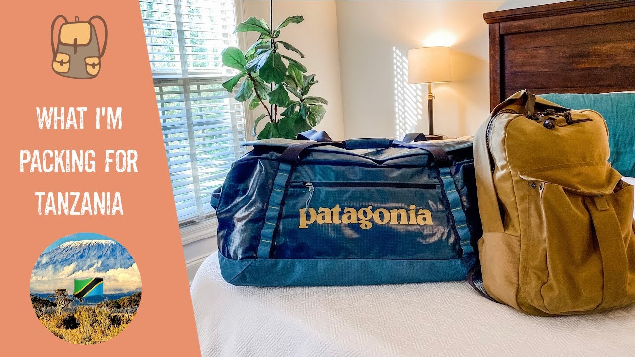 Pack with me for Tanzania