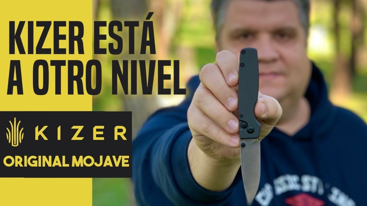 KIZER ORIGINAL MOJAVE: ¿la MEJOR NAVAJA del canal hasta la fecha? Revisión EDC4K