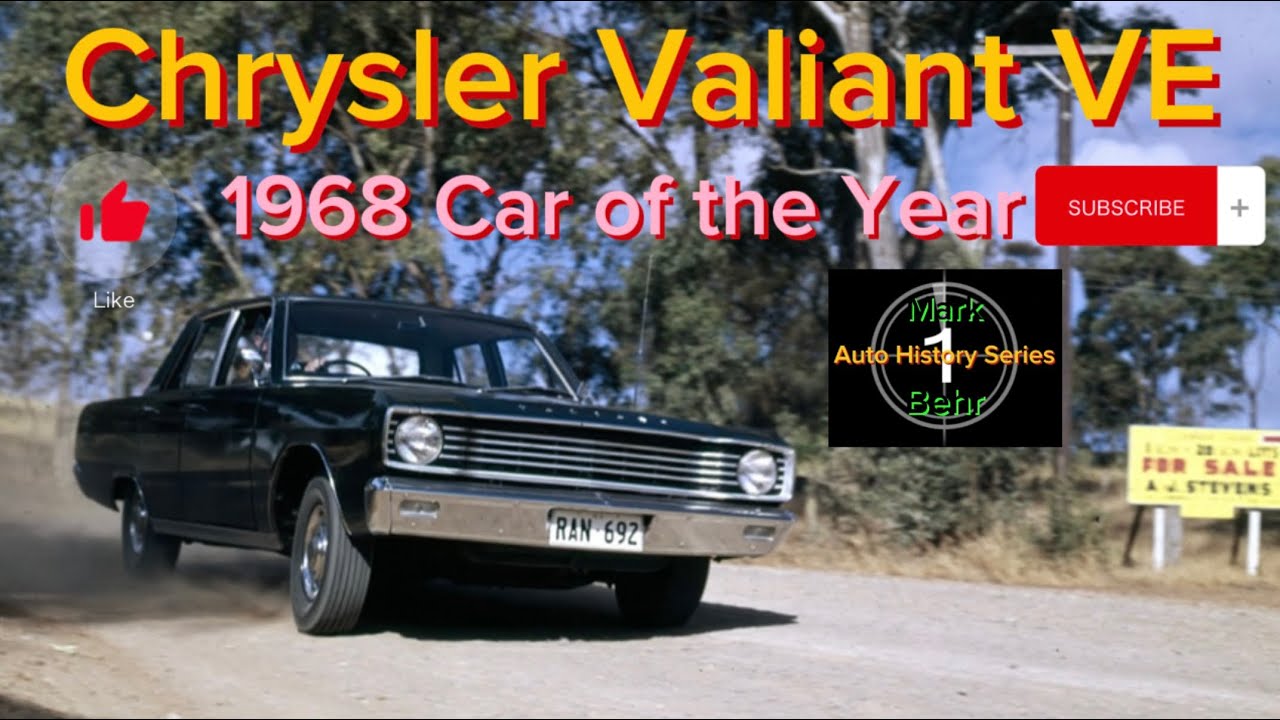 Chrysler Valiant VE - 1968 Car of the Year