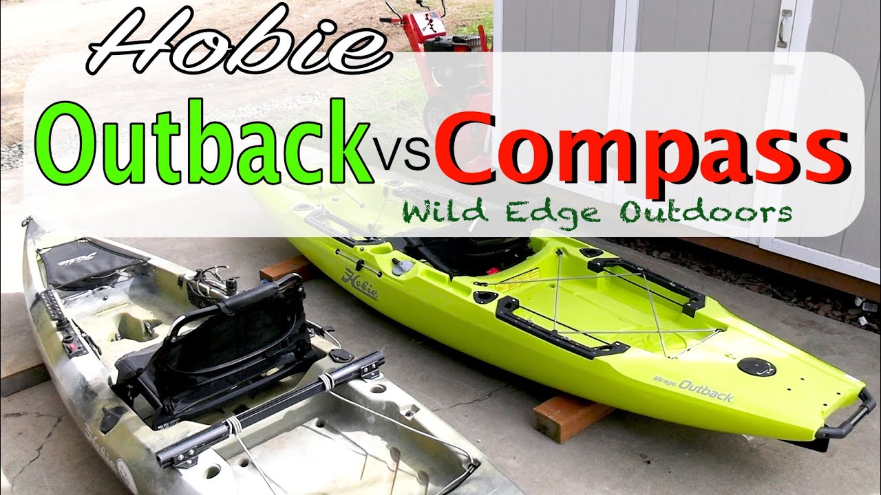 Hobie Outback Vs Hobie Compass / Side by side comparison of these two outstanding fishing kayaks.