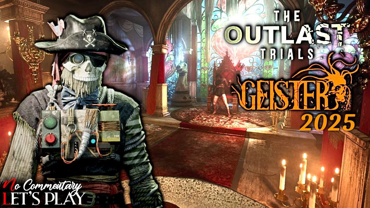 THE OUTLAST TRIALS 🎃👻 Full Geister Program 2025 Part 1 👻🎃 Solo |1440p/60fps| #nocommentary