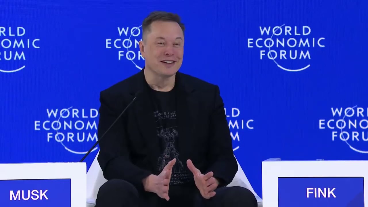 FULL CONVERSATION: Larry Fink interviews Elon Musk at WEF2026 | Davos