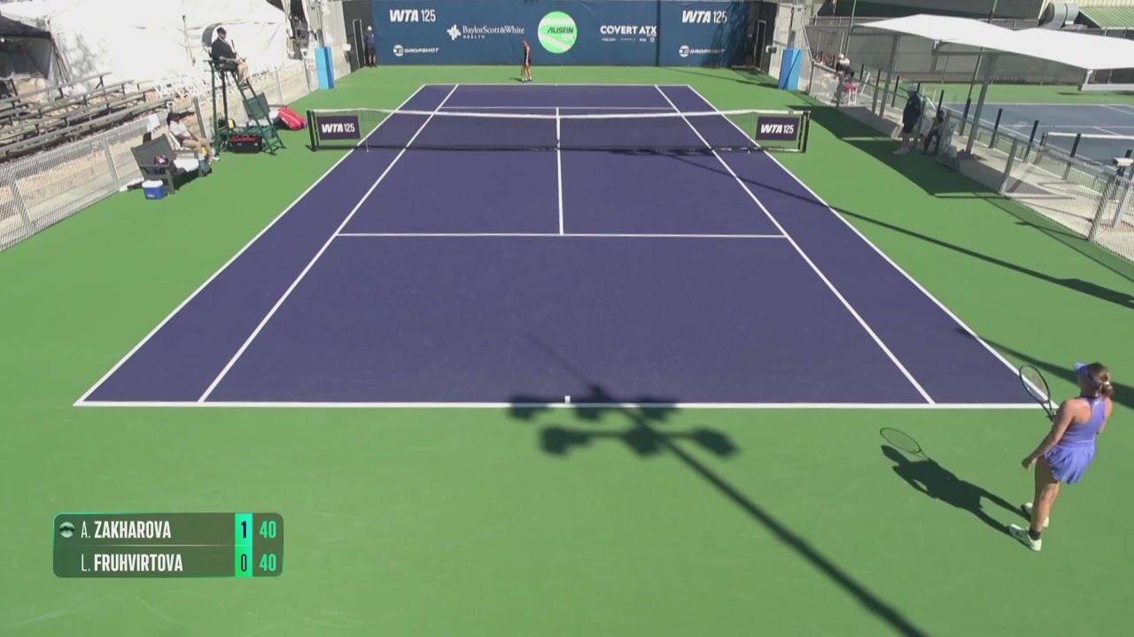 Anastasia Zakharova vs Linda Fruhvirtova | Austin WTA125 2026