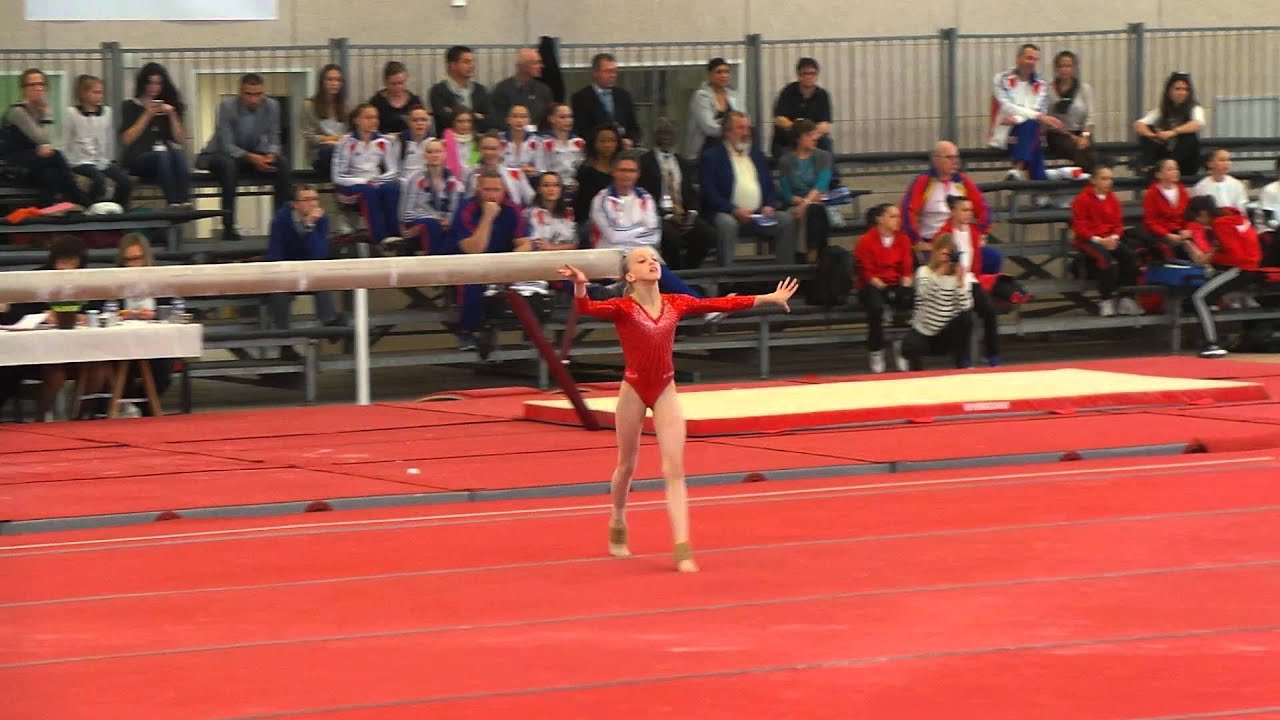 Juliette Bossu FX (FRA) - Match Avoine 2014