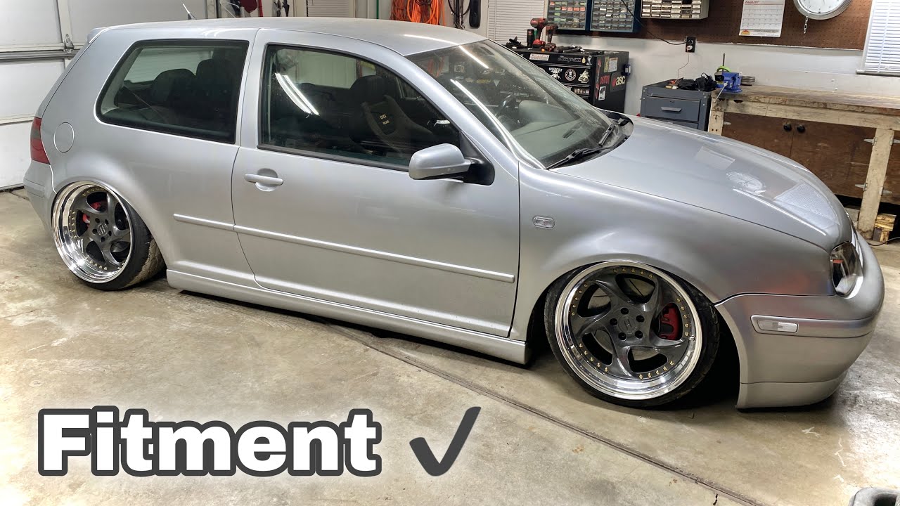 MK4 GTI 337 Fender to Lip Fitment
