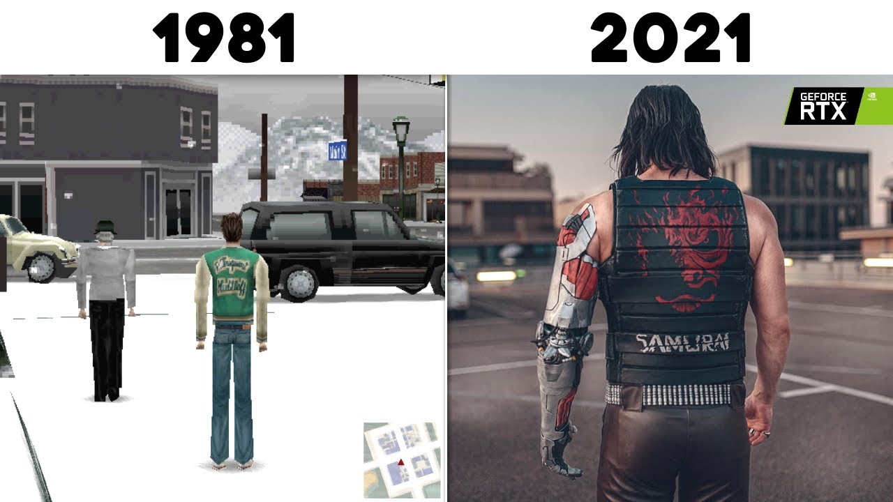 History & Evolution of Open World Games 1981-2021 #1