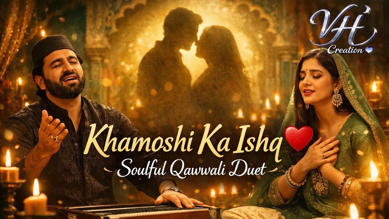 Khamoshi Ka Ishq ❤️ | Soulful Qawwali Duet #trending #qawwali #song 