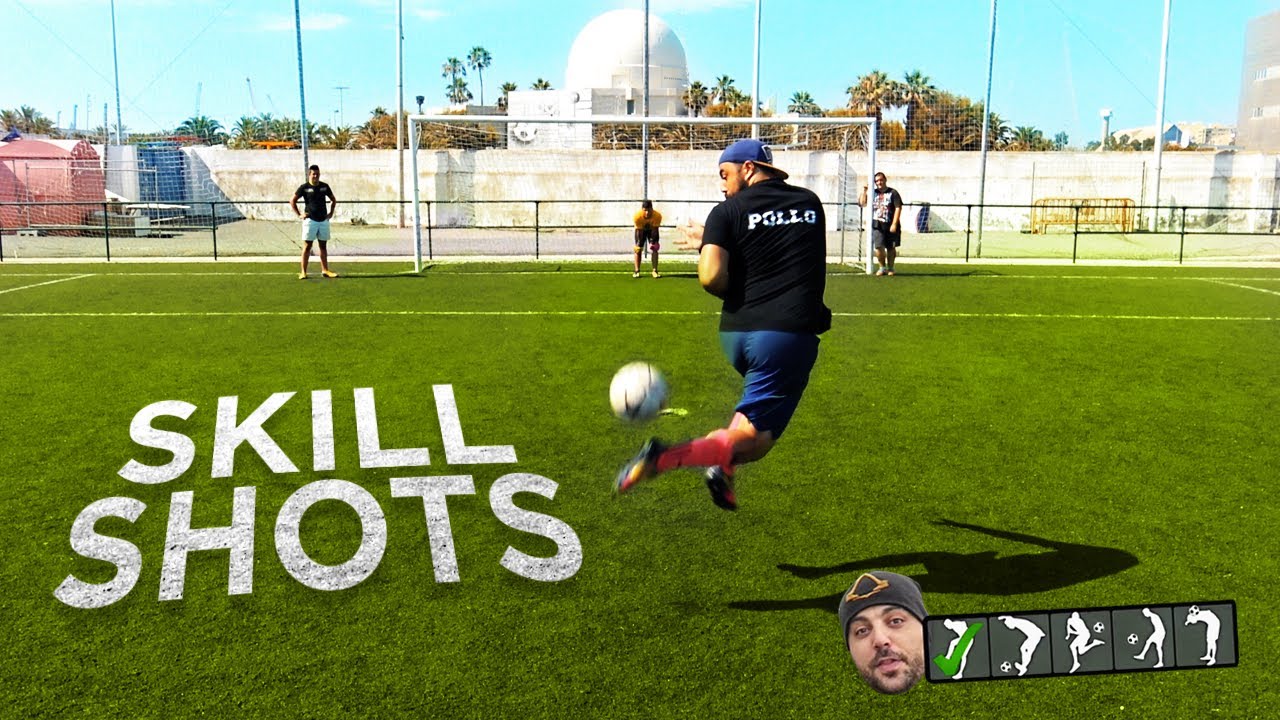 FILIGRANAS!!! &iexcl;RETO F&Uacute;TBOL! SKILL SHOT CHALLENGE