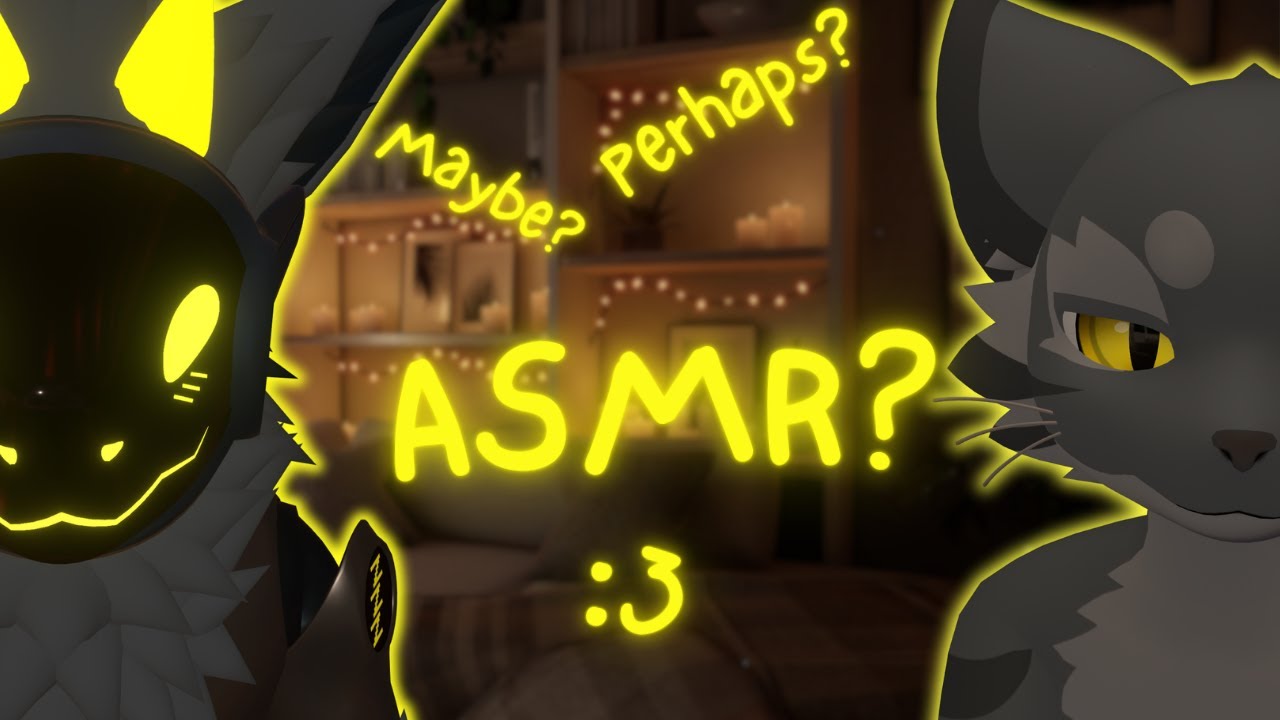 [Furry ASMR] Silly protogen turns into kitty while relaxing you? :3 [Sleep-aid] [Soft-spoken] [Rain]