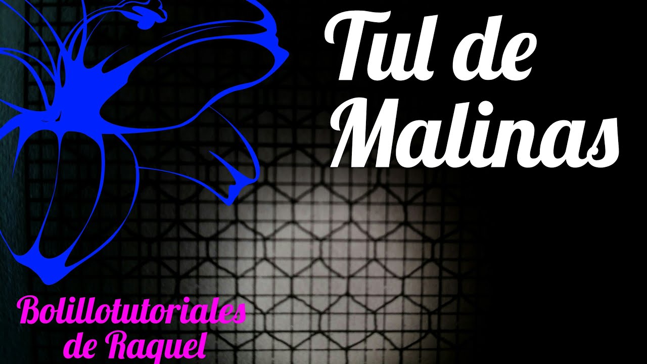 Fondo TUL DE MALINAS - Bolillotutorial ADSUAR - Encaje de Bolillos Bolillotuber