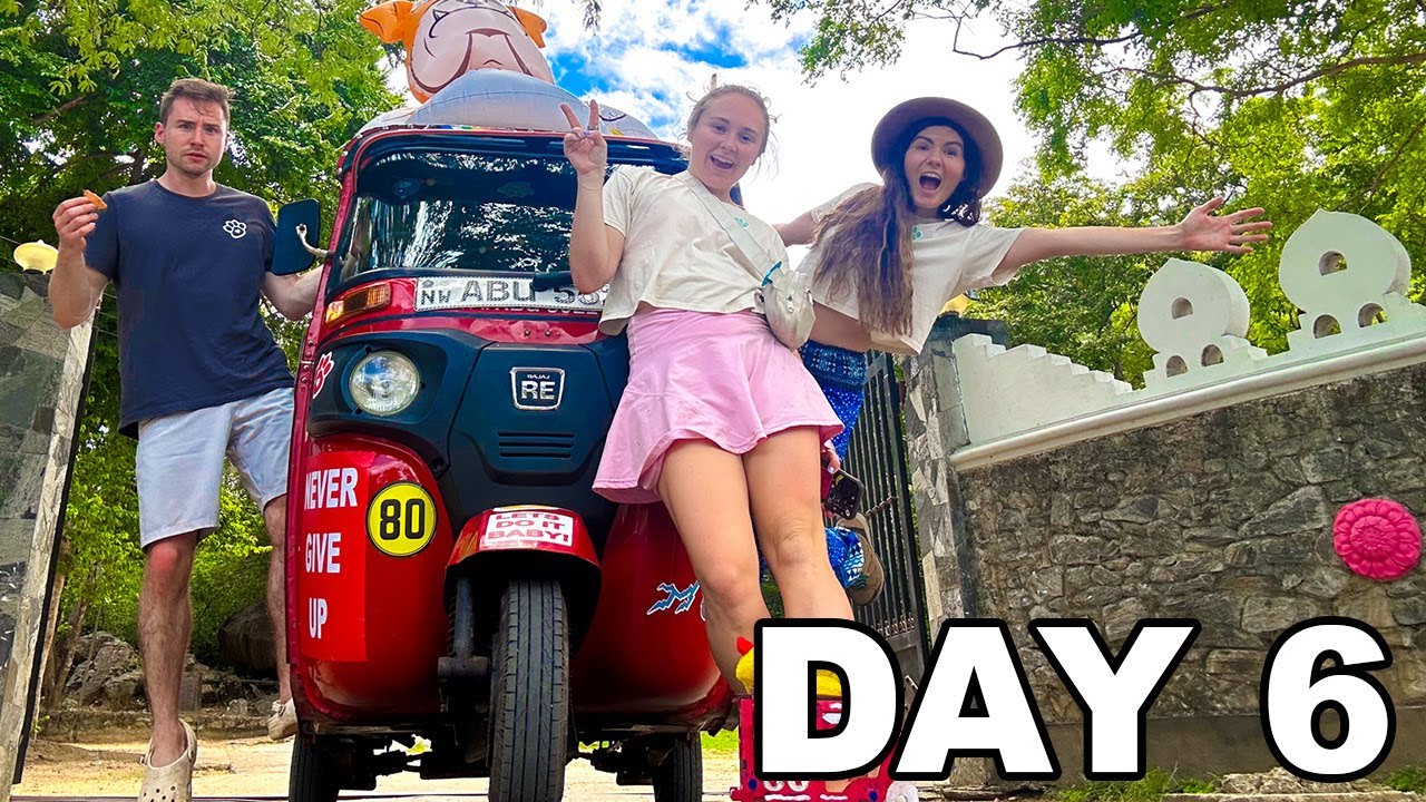 RACING ACROSS AN ENTIRE COUNTRY IN A TUKTUK 🛺  Day 6