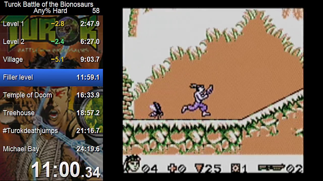 Turok: Battle of the Bionosaurs speedrun in 24:05