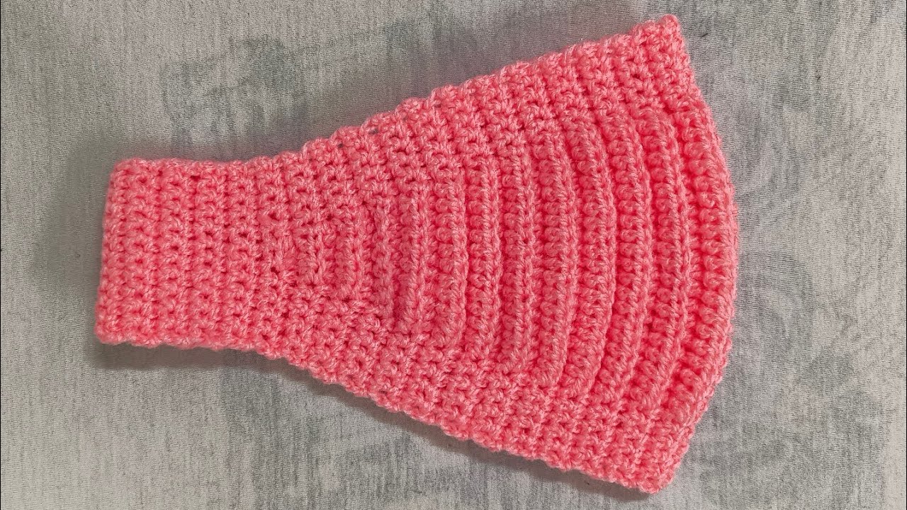 Crochet this beautiful headband for girls/हैडबैंड क्रोशिया से कैसे बनाएं 