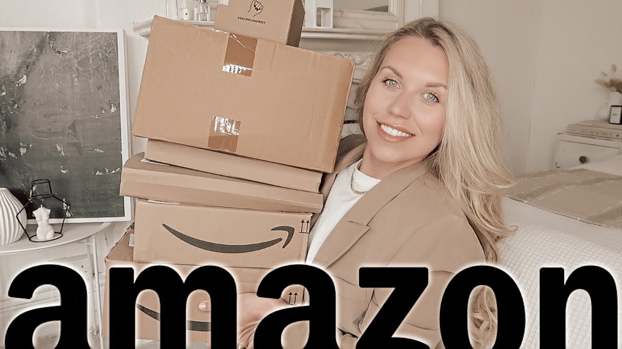 AMAZON HAUL 2021 | HOME DECOR KITCHEN ORGANISATION & RANDOM ITEMS YOU NEED ✨