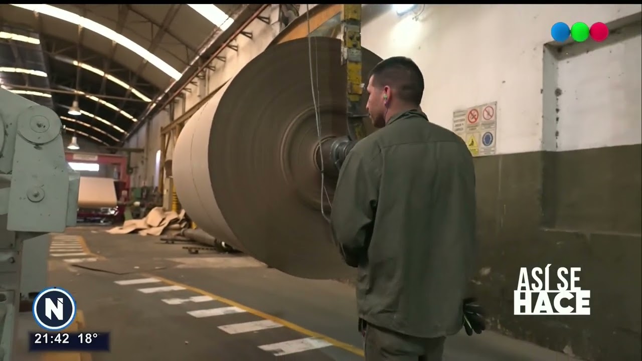 Así se hace: cajas de cartón corrugado