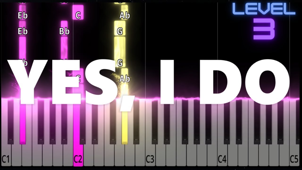 Yes, I Do - Soy Luna - INTERMEDIATE Piano Tutorial