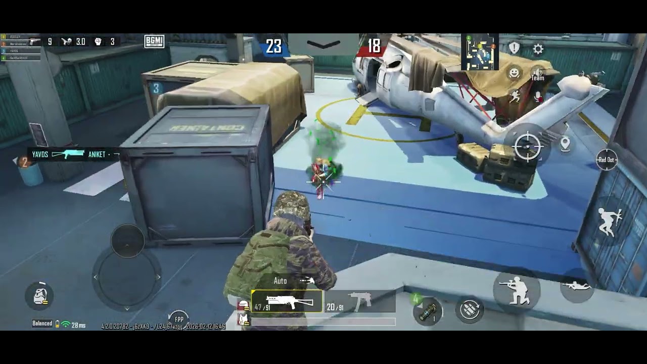 BGMI TDM Gameplay – Intense Clutch & Pro Level Action! 🎮14/02/2026
