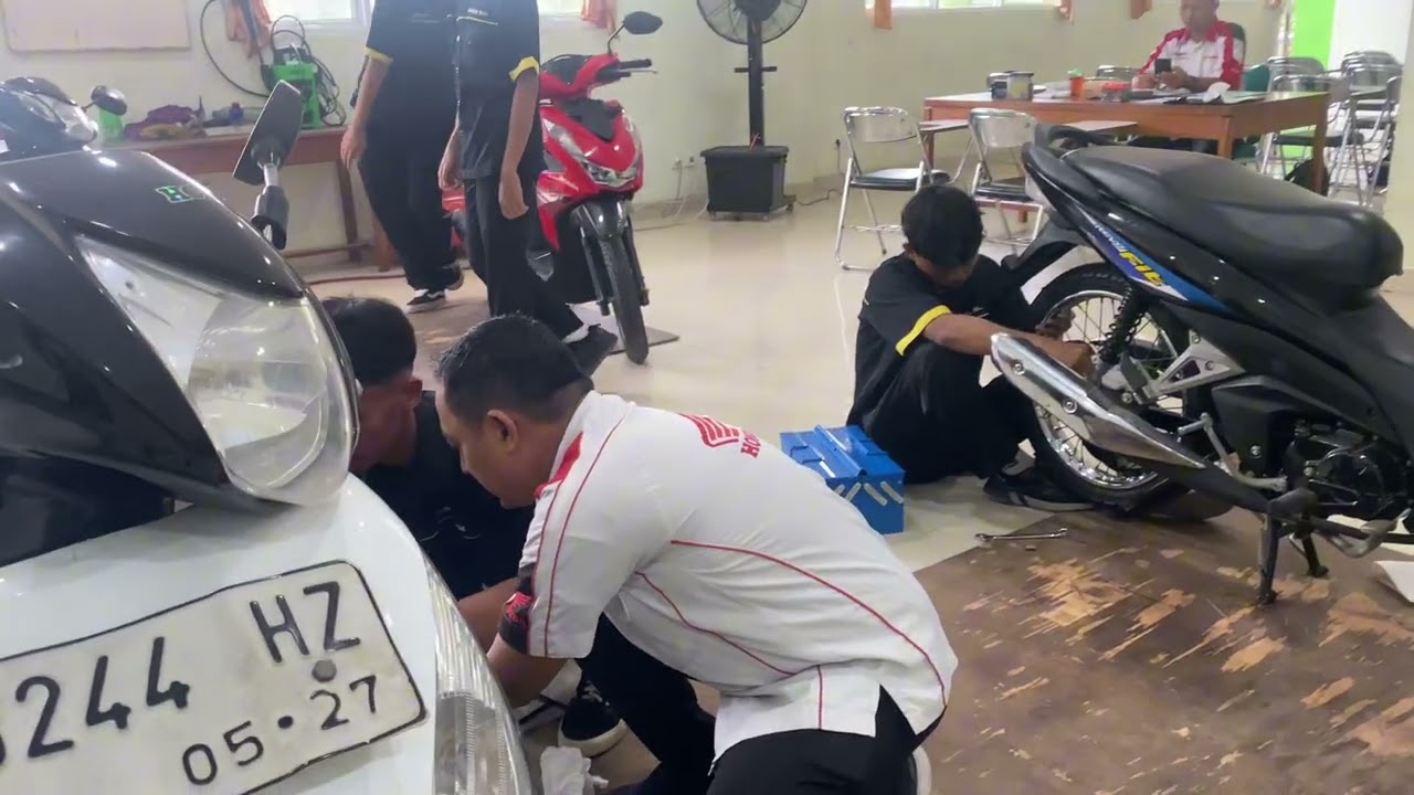 Uji Keterampilan Jurusan Otomotif MAN 2 Bantul