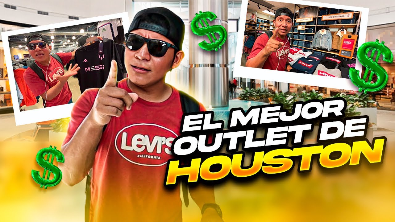 EL OUTLET más GRANDE de Houston Texas!!👚🎒🩳¿Vale la pena comprar?